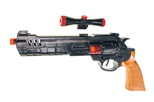 Іграшковий автомат-тріскачка 725 з прицілом