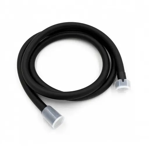 Шланг для душа Ango 1/2" растяжимый 150 см Черный 30412 - фото 1