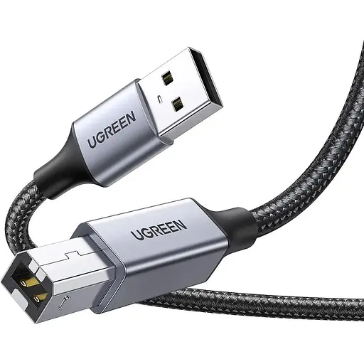 Кабель Ugreen US369 USB-A to USB-B 1m (80801) [149786] - фото 3