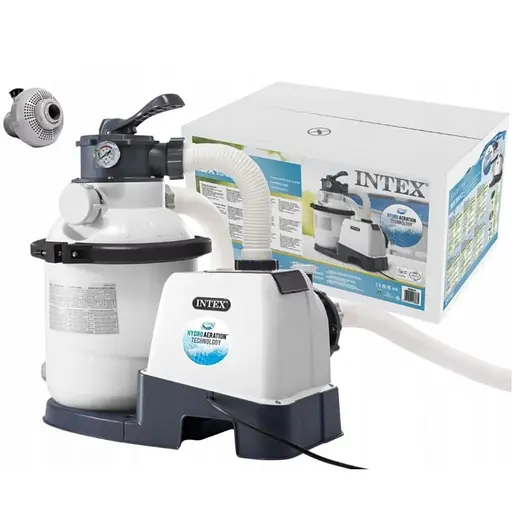 Intex 26644, песочный фильтр-насос, 4000 л/час.