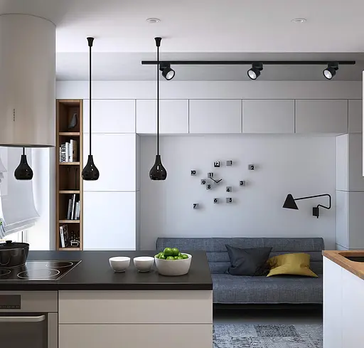 Светодиодный трековый светильник Feron AL107 14Вт 4000K черный - фото 3