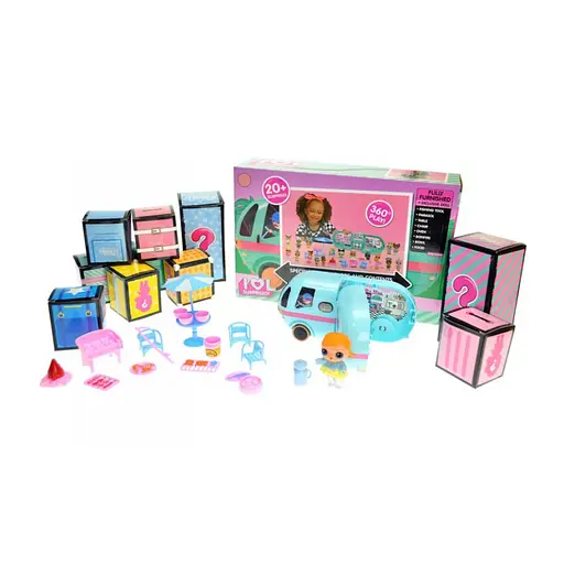 Игровой набор "Кукла с фургоном" BS012