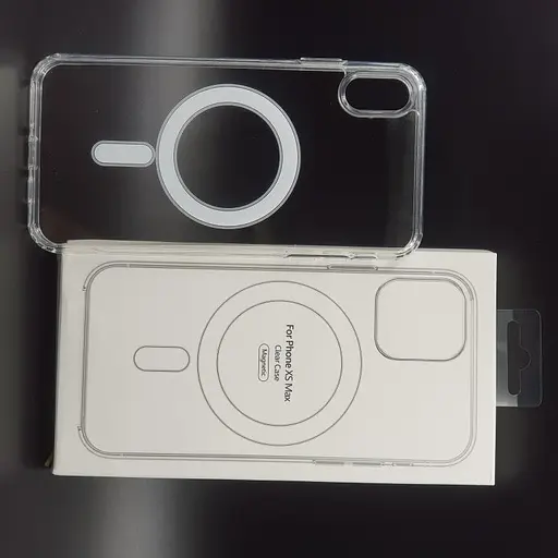 Чехол MagSafe Clear Case для iPhone XR/iPhone XS Max + защитное стекло в подарок - фото 2