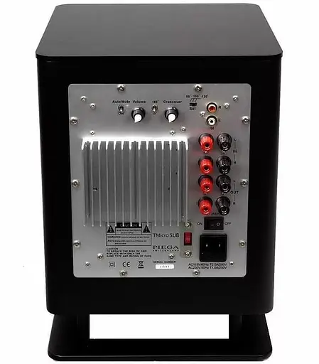 Сабвуфер PIEGA TMicro Sub AN Black - фото 4