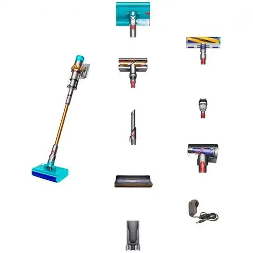 Вертикальний + ручний пілосос 2 в 1 Dyson V15s Detect Submarine Absolute - фото 2