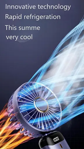 Мини-портативный вентилятор USB - фото 2