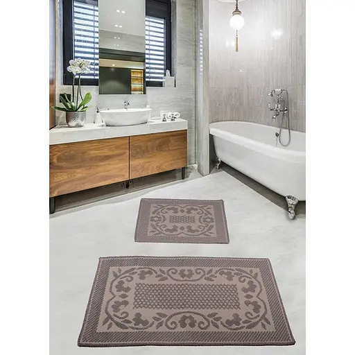 Набір килимків для ванної кімнати Diva Cocosh 60 x 100 + 50 x 60