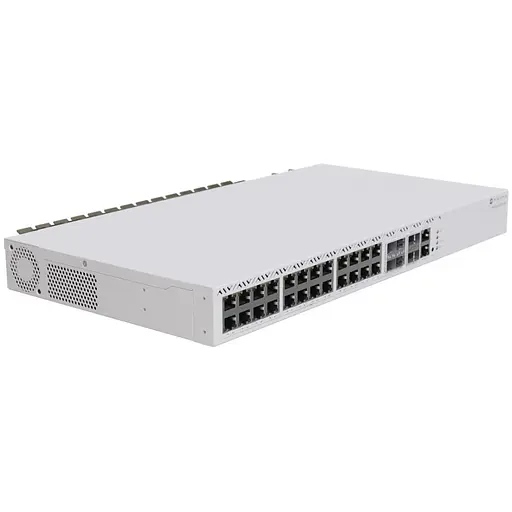 Коммутатор Mikrotik CRS326-4C+20G+2Q+RM 1x10/100 20x2.5G 4xCombo 10G Ethernet/SFP+ 2x40G QSFP+ - фото 2