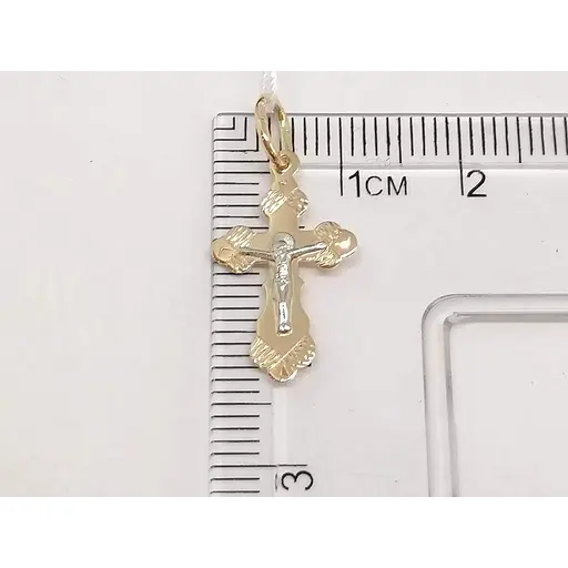Золотий хрестик Tango. Розп'яття Христа. 230103 - фото 5