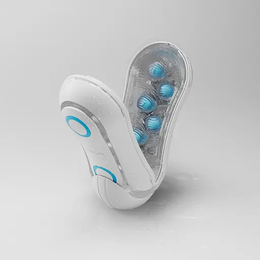 Мастурбатор Tenga Flip Orb Blue Rush голубой - фото 3