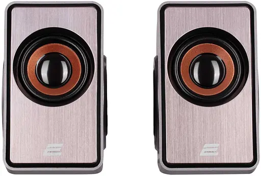 Акустическая система 2E 2.0 PCS204 USB Silver (2E-PCS204SV) - фото 3