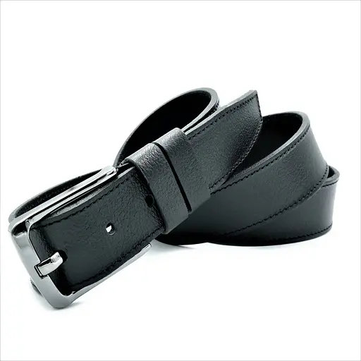 Ремінь шкіряний Le-Mon чоловічий 115-120х3,8 см acs0023760 - фото 3