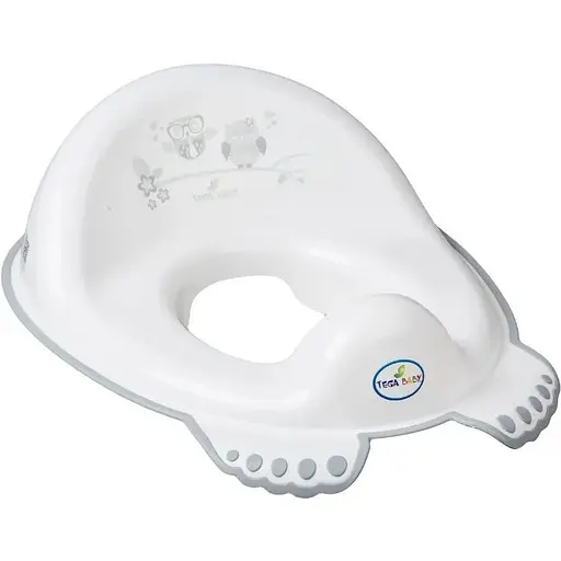 Накладка дитяча на сидіння унітазу Tega Baby Owls white - фото 1