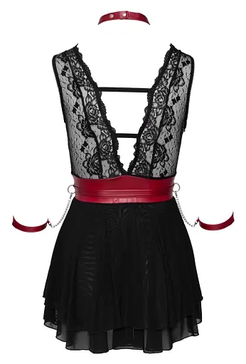 Сорочка Cottelli Collection Bondage Babydoll S черный - фото 5