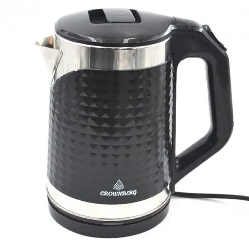 Электрический дисковый пластиковый чайник Crownberg CB 2844 электрический чайник - фото 2