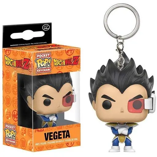 Фігурка-брелок Funko Pop Вегета Драконів Перли Vegeta Dragon Ball 4см FP KC DB V 4 - фото 1
