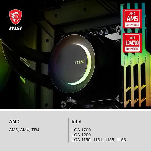 СВО MSI MAG CoreLiquid E360 (MAG CoreLiquid E360) - фото 6
