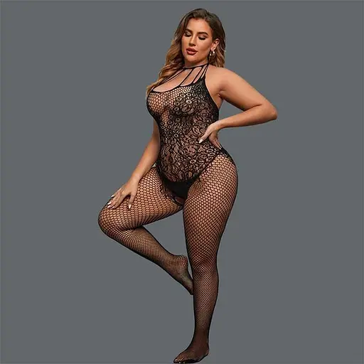 Бодістокінг сексуальний з відкритим доступом та відкритою спиною L-XXL - фото 4