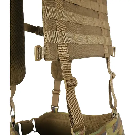 Лямки мягкие для тактических поясов РПС Kiborg с эвакуационной ручкой Coyote (1000-k3025) - фото 4