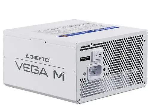 Блок живлення Chieftec Vega M 750W ATX 3.1 80+ Gold White (PPG-750-CW) - фото 1