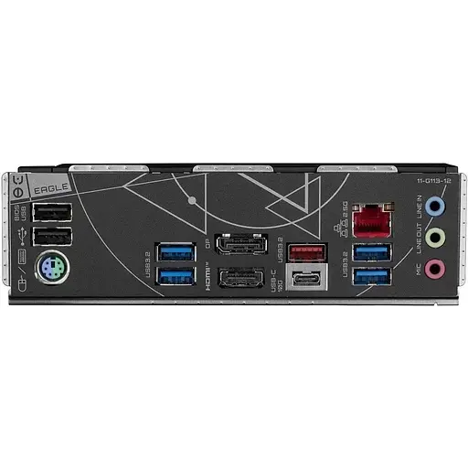 Материнская плата Gigabyte LGA1700, Z790 EAGLE, Z790, 4xDDR5, Int.Video(CPU), 4xSATA3, 3xM.2, 1xPCI-E 5.0 x16, 1xPCI-E 4.0 x16, 1xPCI-E 3.0 x16, 2xPCI-E 3.0 x1, Realtek 7.1, Realtek 2.5GbE, 9xUSB 3.2 / 6xUSB 2.0, HDMI/DP, ATX - фото 5