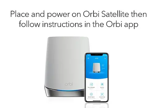 Додатковий тридіапазонний супутник Wi-Fi 6 серії Orbi 750, 4,2 Гбіт/с без коробки - фото 5
