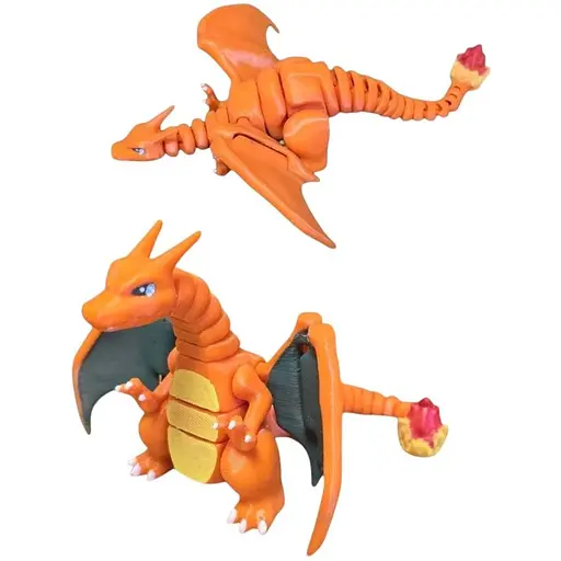 3D Игрушка Дракон Покемон (Чармандер), 22 см