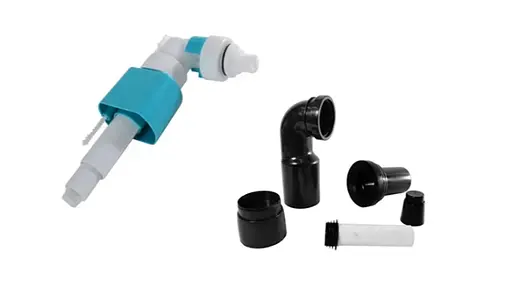 Інсталяція Rea з кнопкою f хром REA-E0019, Хром - фото 5