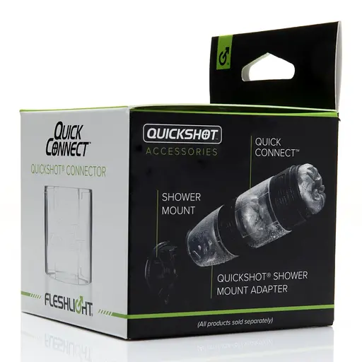 Адаптер Fleshlight Quickshot Quick Connect для з'єднання двох квікшотів в одну іграшку - фото 2