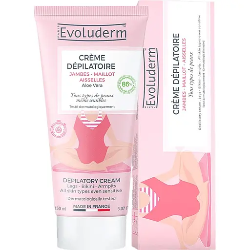 Крем Evoluderm для депіляції ніг, пахв та бікіні 150 мл - фото 1