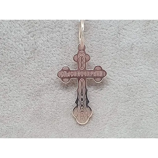 Золотой крестик Tango. Распятие Христа. 230014 - фото 3