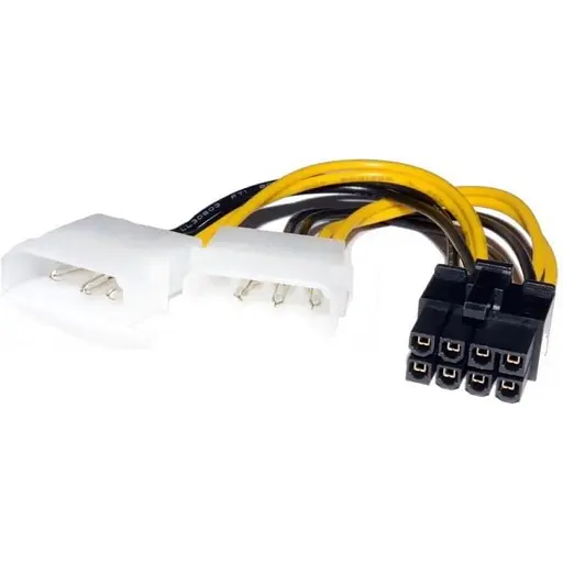 Кабель Ritar 8 pin to 2 molex Video power переходник для видеокарты