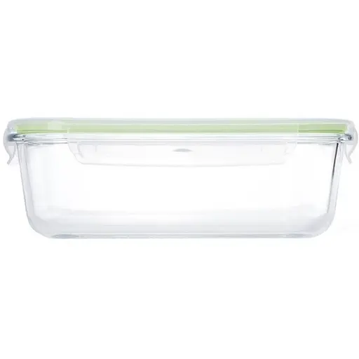 Контейнер Fissman с крышкой 23x18x8 см зеленый (17317)