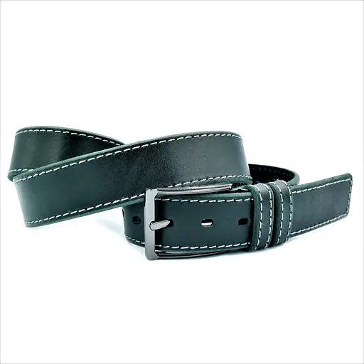 Ремінь шкіряний Le-Mon чоловічий 110-125х4 см acs0022380 - фото 2