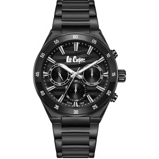 Наручные часы мужские Lee Cooper Hit Black Черный (3439)
