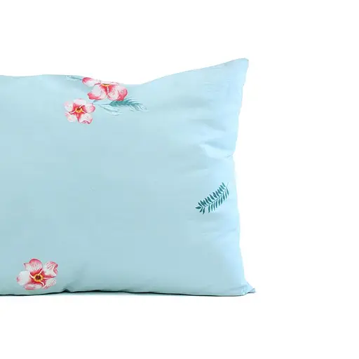 Полуторний комплект постільної білизни Блакитний 355306 - фото 5