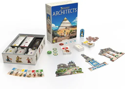Настільна гра Repos Production 7 Чудес. Архітектори (7 Wonders: Architects) (франц.) + QR-код на укр. правила (ARC-FR01) - фото 13