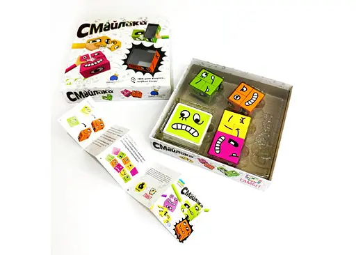 Настольная игра Lelekan Смайлики (Cubeez) (укр.) (0002194) - фото 10