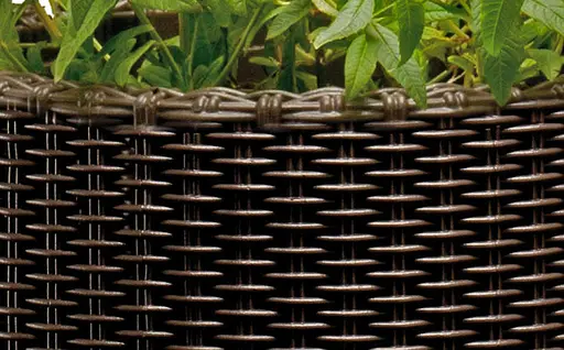 Горшок для цветов Keter 18 л Cylinder Planter Medium коричневый - фото 7