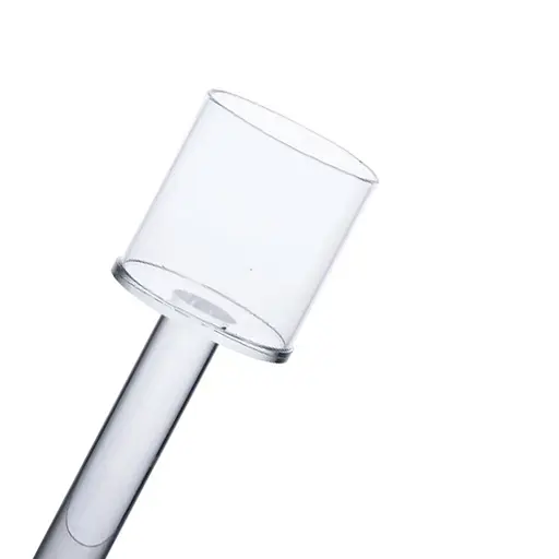 Подсвечник декоративный Yiwu Cylinder стеклянный 16 см HP-4-38M - фото 2