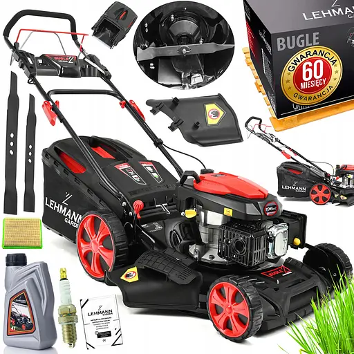 Газонокосарка бензинова Lehmann BUGLE 53 см 60 л - фото 2