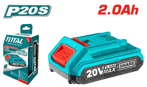 Аккумулятор для шуруповертов Total TFBLI20011 Li-ion 20В 2Ач - фото 2