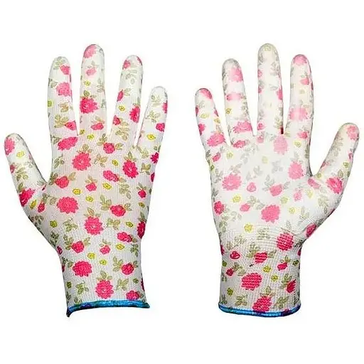 Рукавички захисні Bradas PURE PRETTY поліуретан розмір 8 RWPPR8 - фото 1