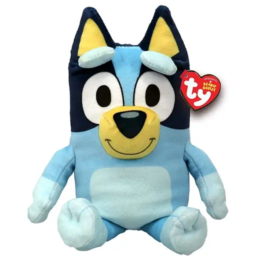 М'яка іграшка TY Bluey блакитне цуценя Блуї 15 см (44027)
