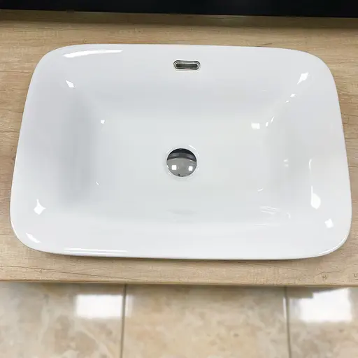 Умивальник VBI Melitto white врізний VBI-018018, Білий - фото 4