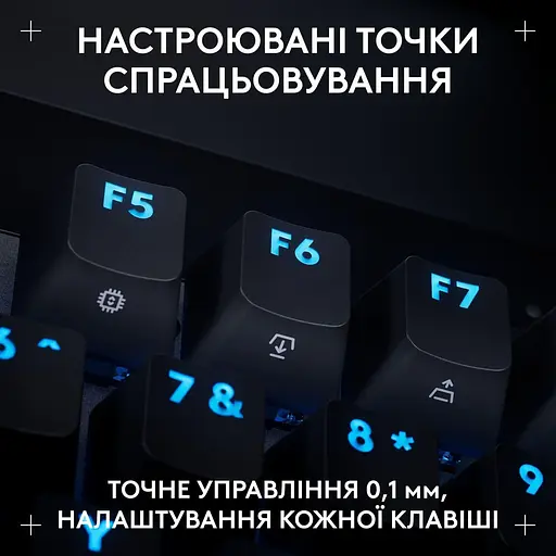 Клавіатура Logitech G PRO X TKL RAPID Gaming (L920-013233) Black (920-013233) - фото 4