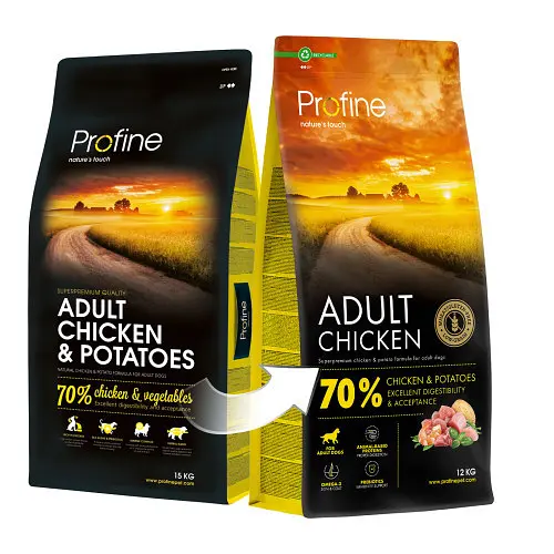 Корм сухий Profine Chicken and Potatoes для дорослих собак всіх порід, з куркою та картоплею, 12 кг - фото 4
