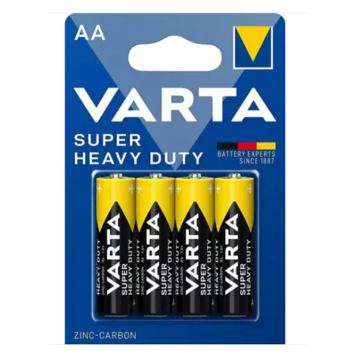 Батарейка Varta R6 Super Heavy Duty (4шт) - фото 1