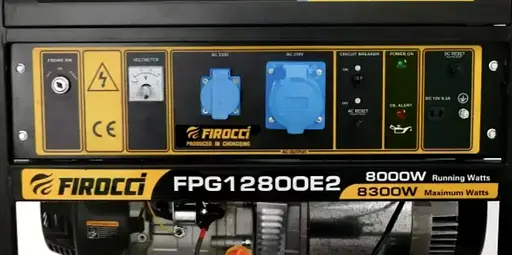 Генератор бензиновий Fivocci FPG12800E2 8.3 кВт 1-фазний + AVR + електростартер - фото 2