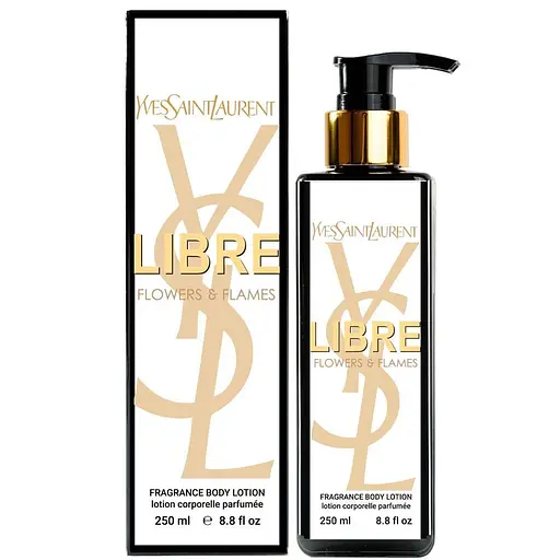 Парфюмированный гель для душу Yves Saint Laurent Libre Flowers & Flames, 250 мл 